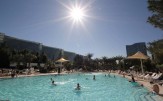Aria pool Las Vegas