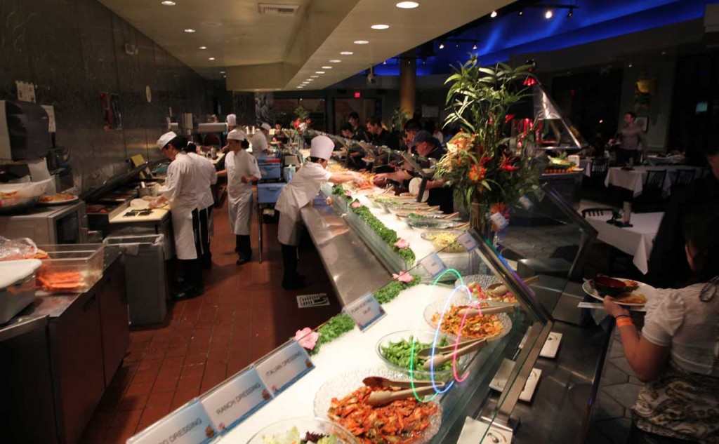 Les buffets du Las Vegas Strip tout ce que vous pouvez manger.